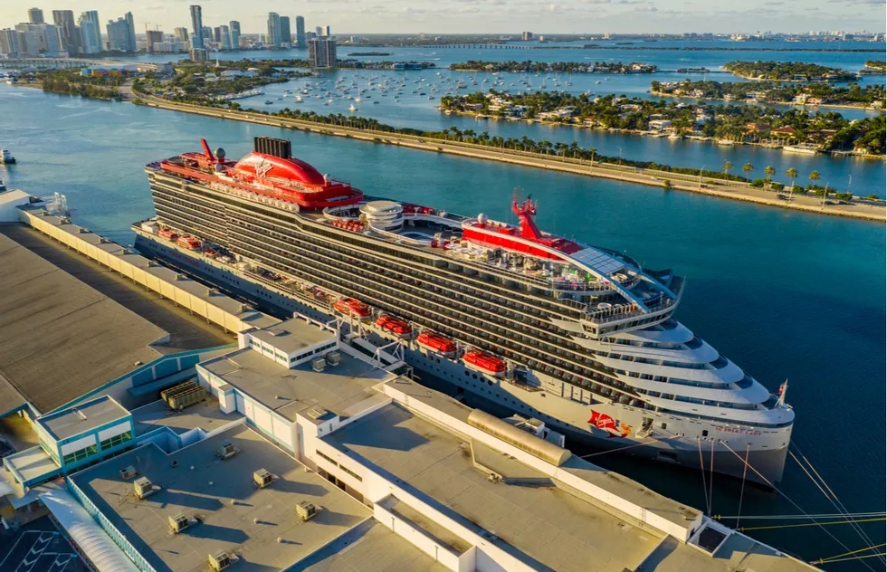 Virgin Voyages' Scarlet Lady cruise ship