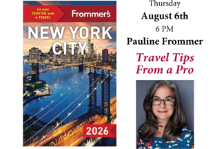 Hey, Bay Area! Pauline Frommer Is Speaking at Sausalito Books by the Bay