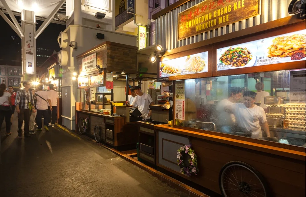 Food stalls in Singapore