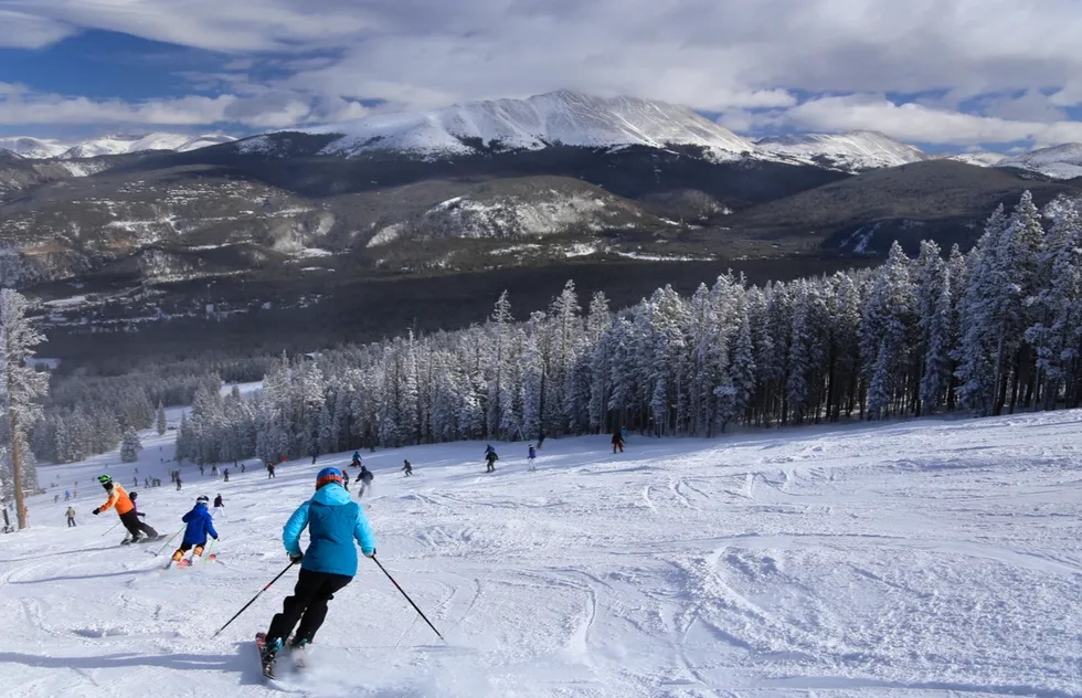 Skiing in Breckenridge, Colorado
