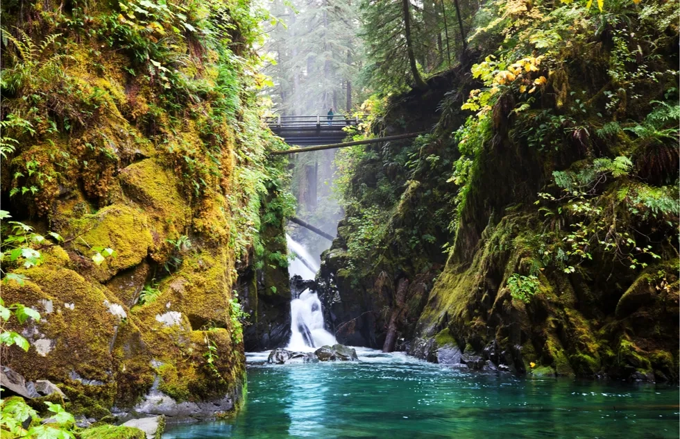 Sol Duc Waterfall, Olympic National Park, Washington