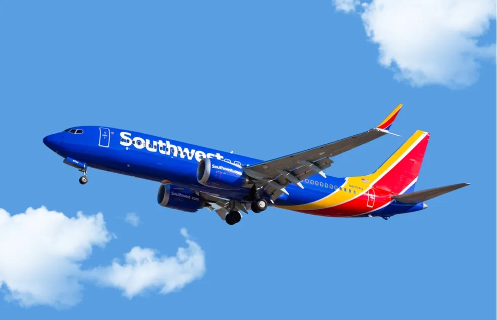 Southwest Airlines plane