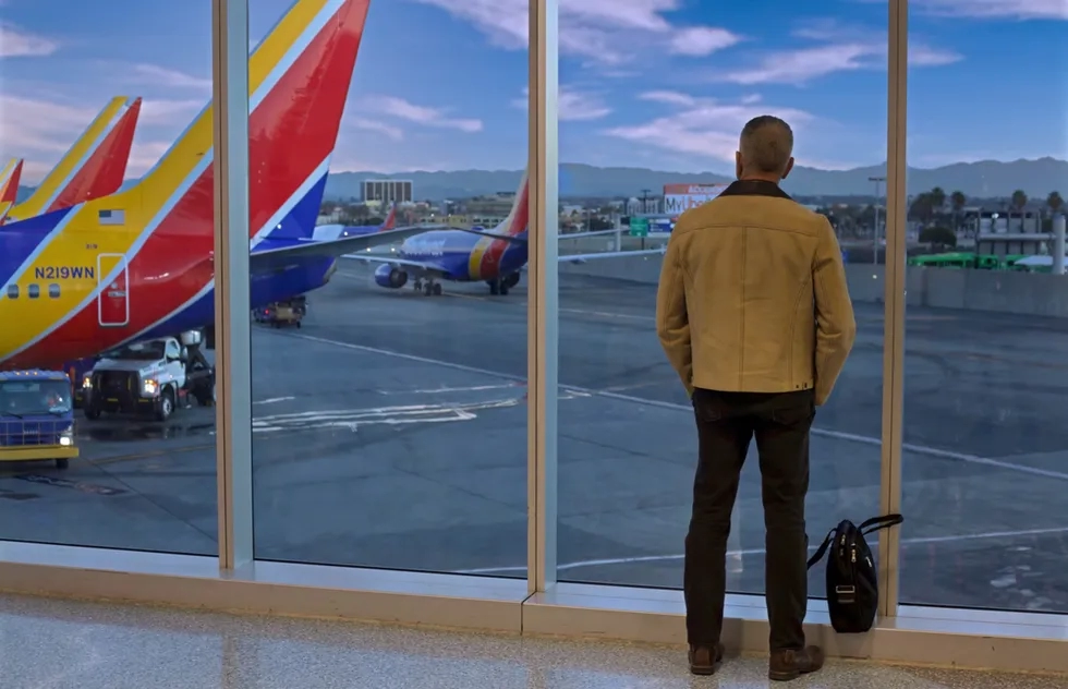 Southwest Airlines, Airplane, Wing