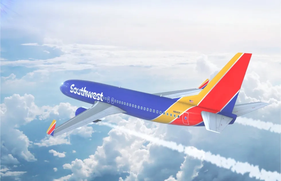 Southwest Airlines, Clouds, Jet