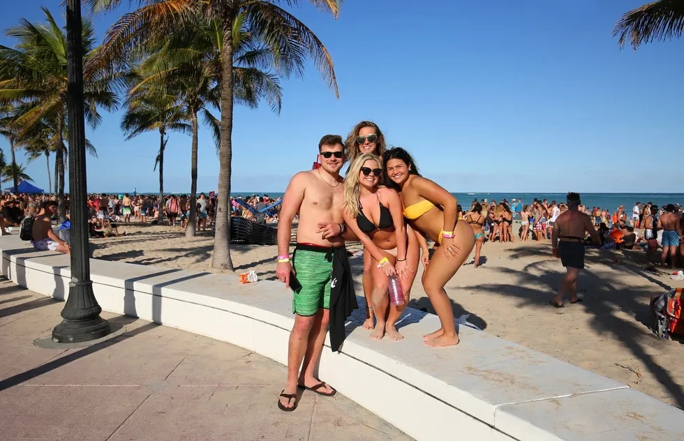 pring break, Fort Lauderdale, Florida, Sunbelt, Southern United States