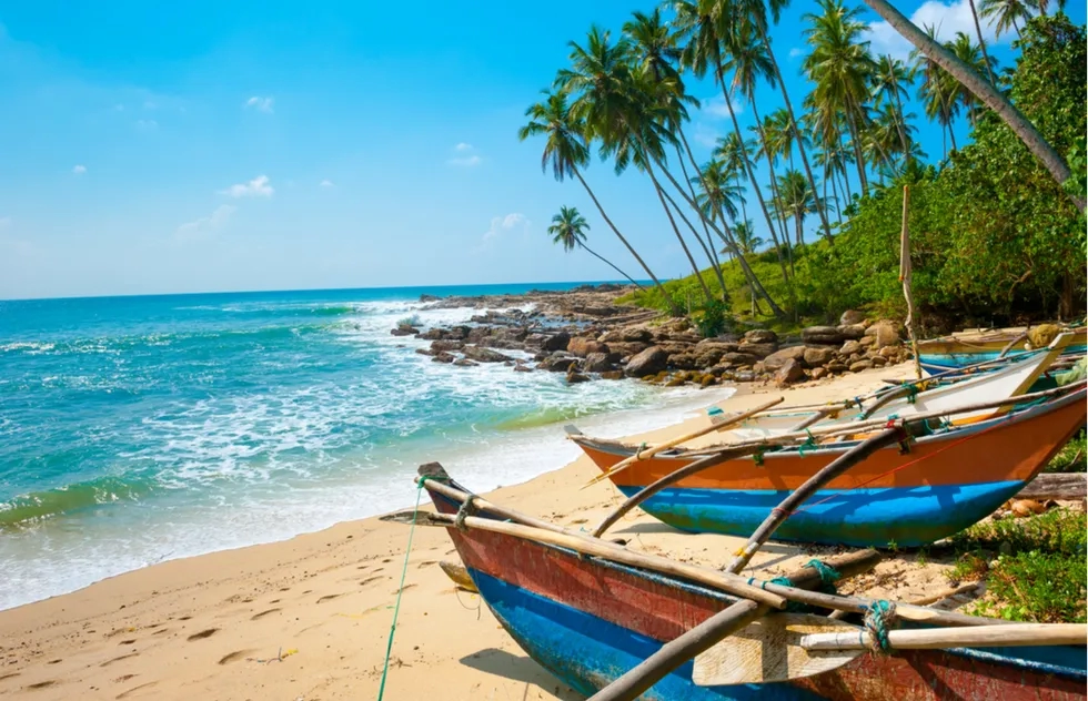 Beach in Sri Lanka