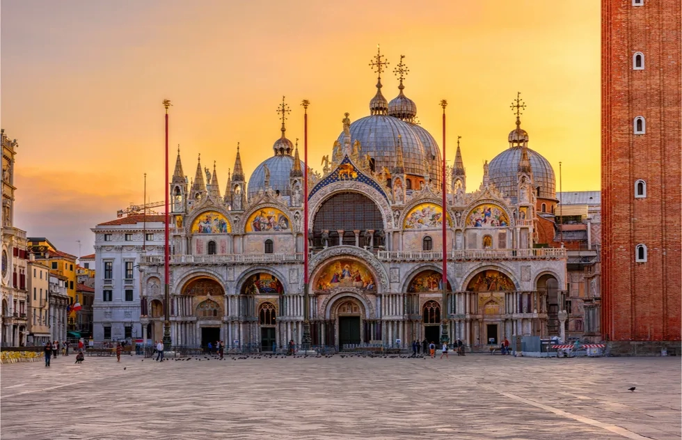 St. Mark's Square, St. Mark's Basilica, Venice, Italy