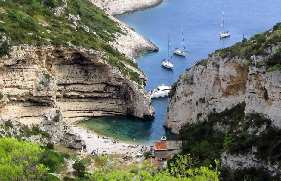 Stiniva beach, Vis, Croatia