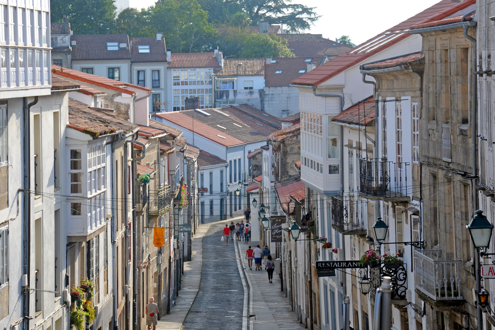 Street, Santiago de Campostelo, Spain