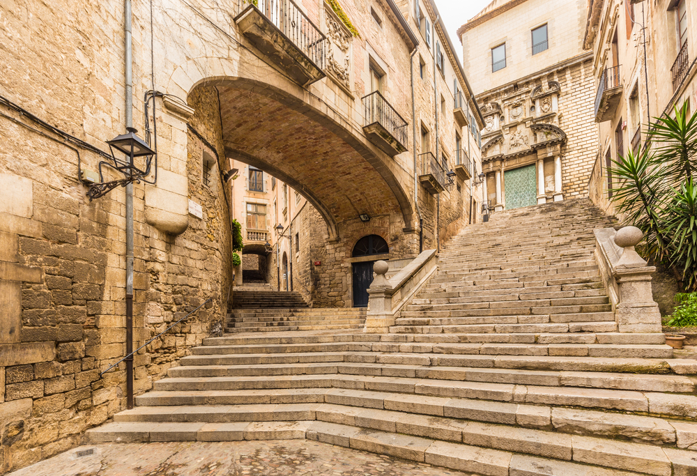 Streets, Girona, Catalunya, Spain