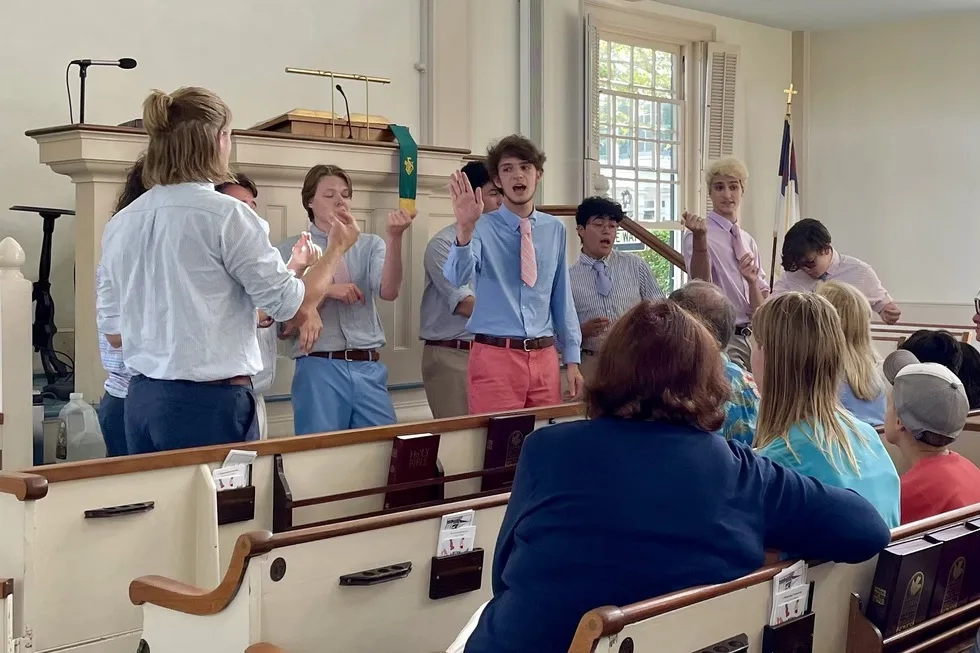performance by Vineyard Sound, Martha's Vineyard
