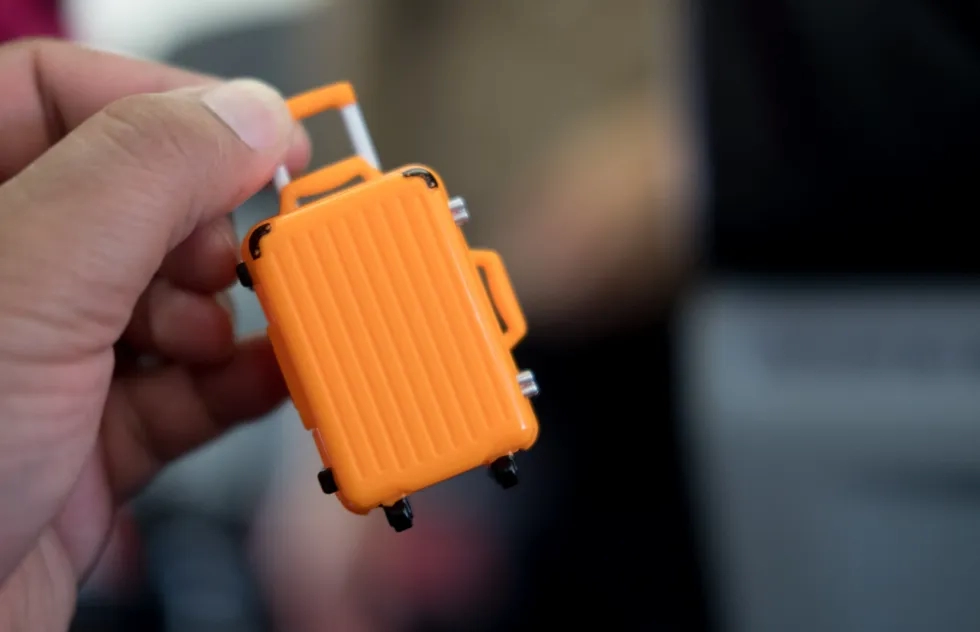 Tiny suitcase