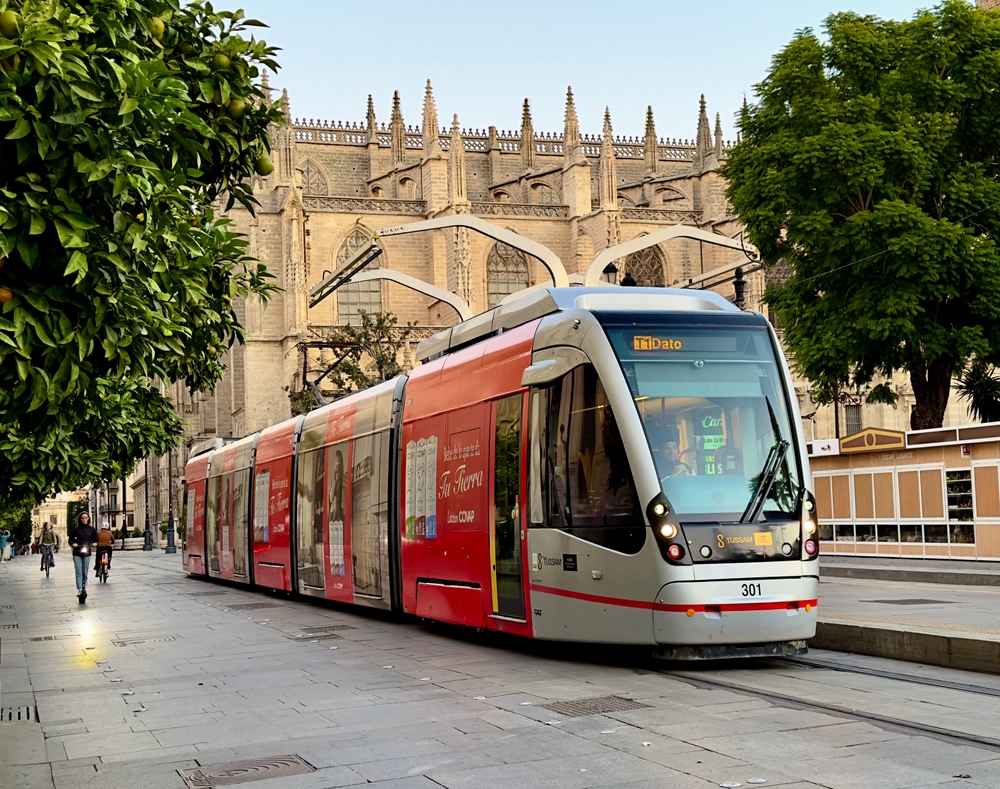 Tram, Seville, Spain
