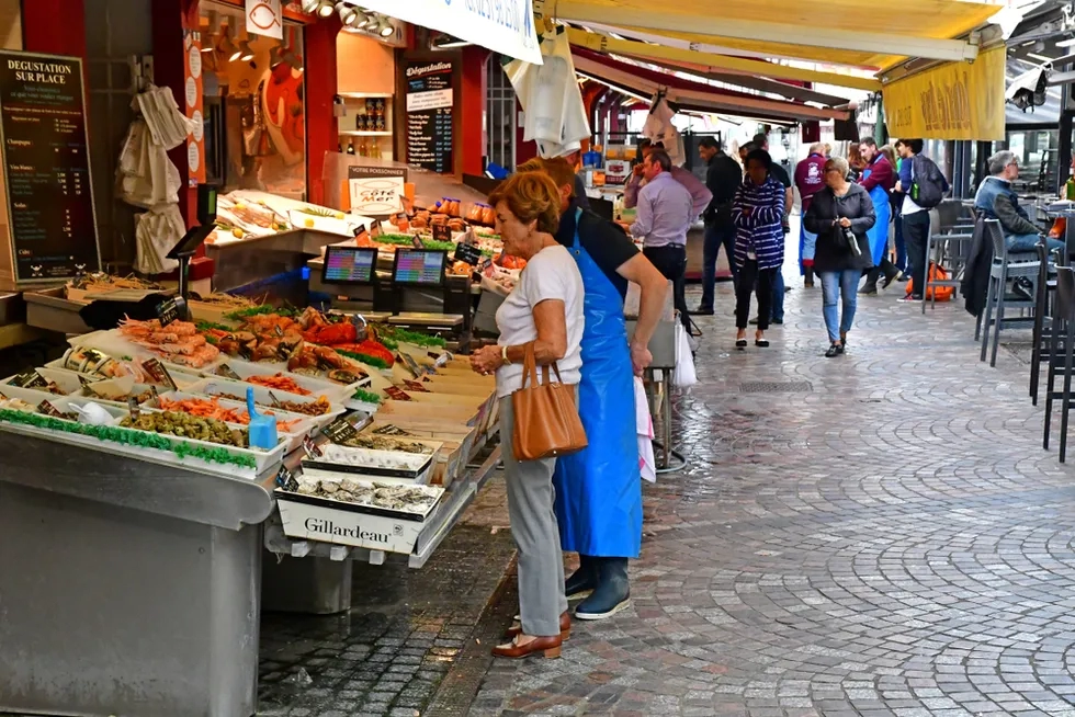 Trouville, Fish Market