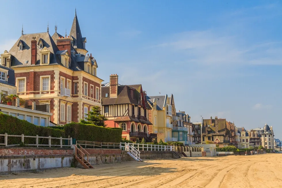 Trouville, France, Normandy, Beach
