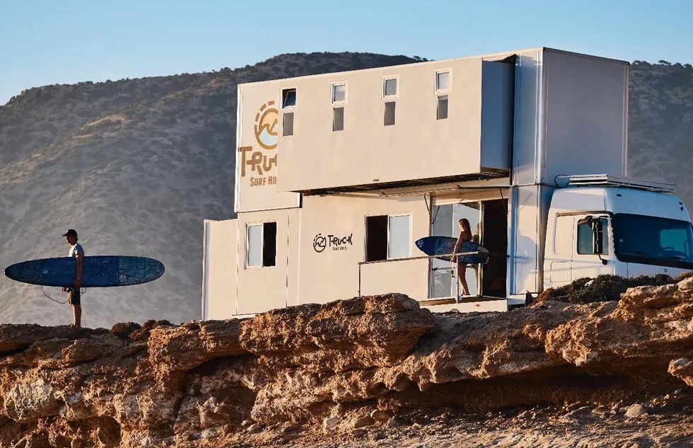 Truck Surf Hotel in Portugal