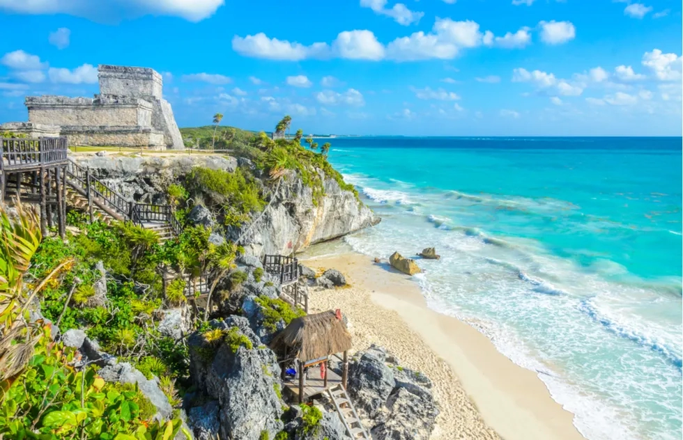 Mayan ruins in Tulum, Mexico