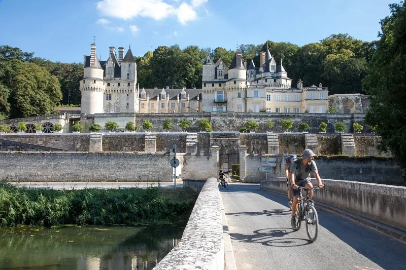château d'Ussé, Loire Valley, Cycling, France