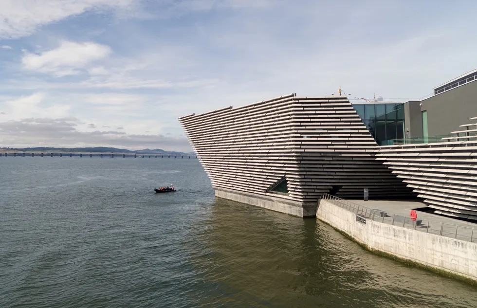 V&A Dundee facade