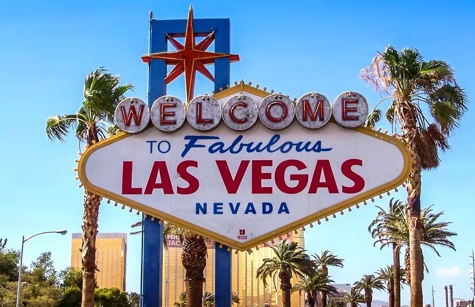 Las Vegas welcome sign