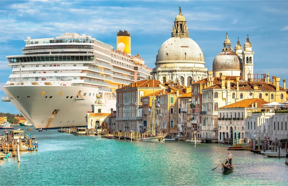 Venice, Italy, Cruise Ships, Lagoon