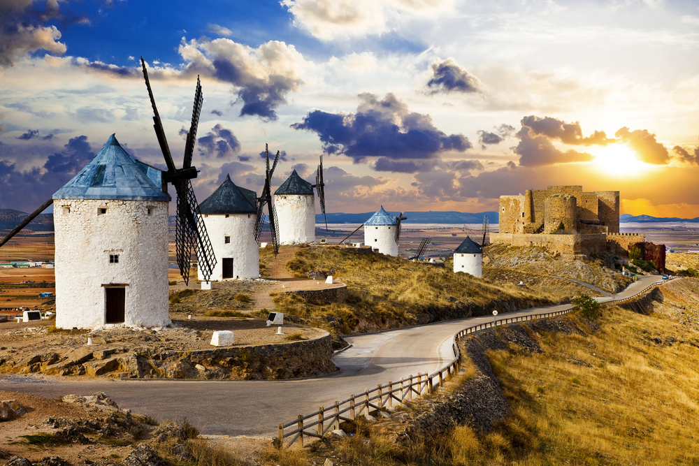 Windmills, Consuegra, Spain
