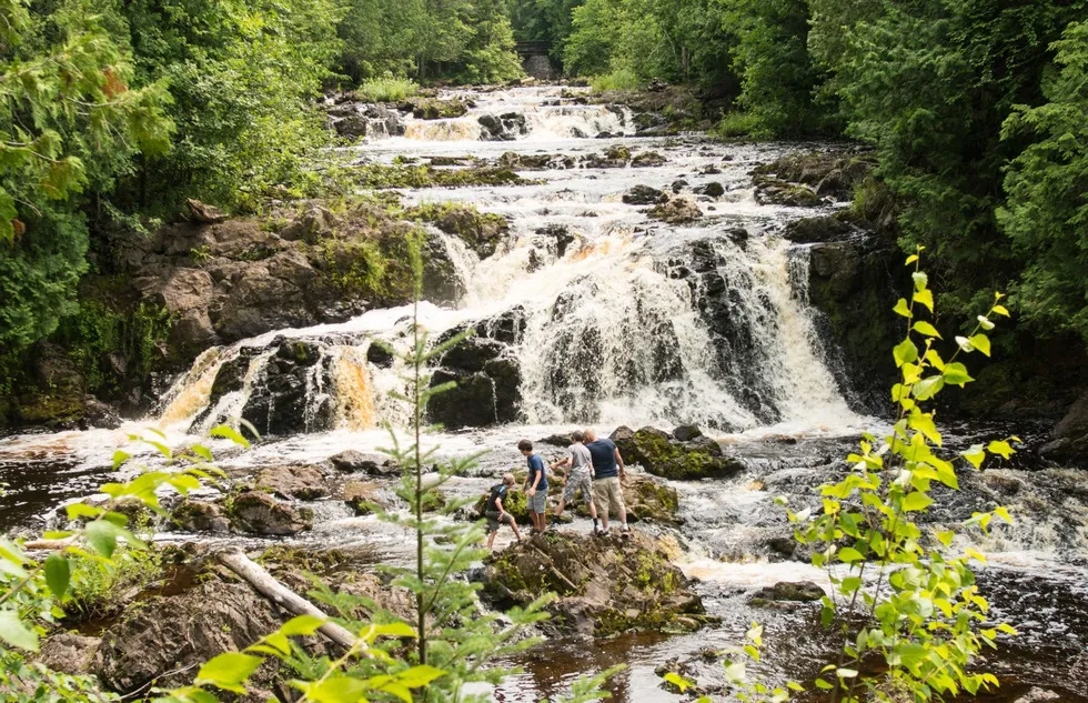 Wisconsin's Kettle Moraine Scenic Drive in fall