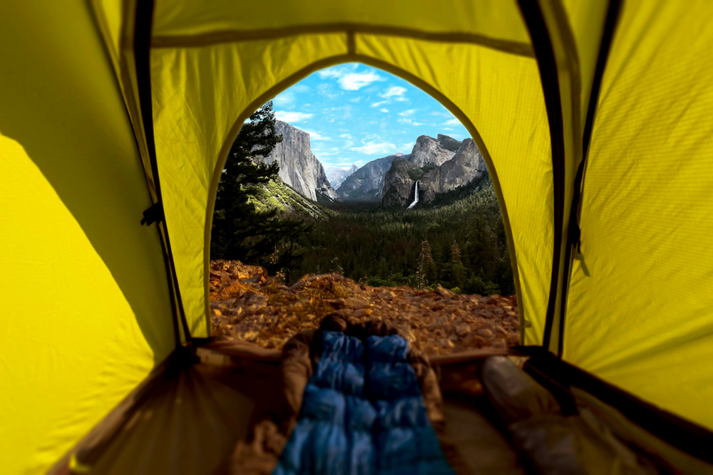 Yosemite National Park, California, Camping