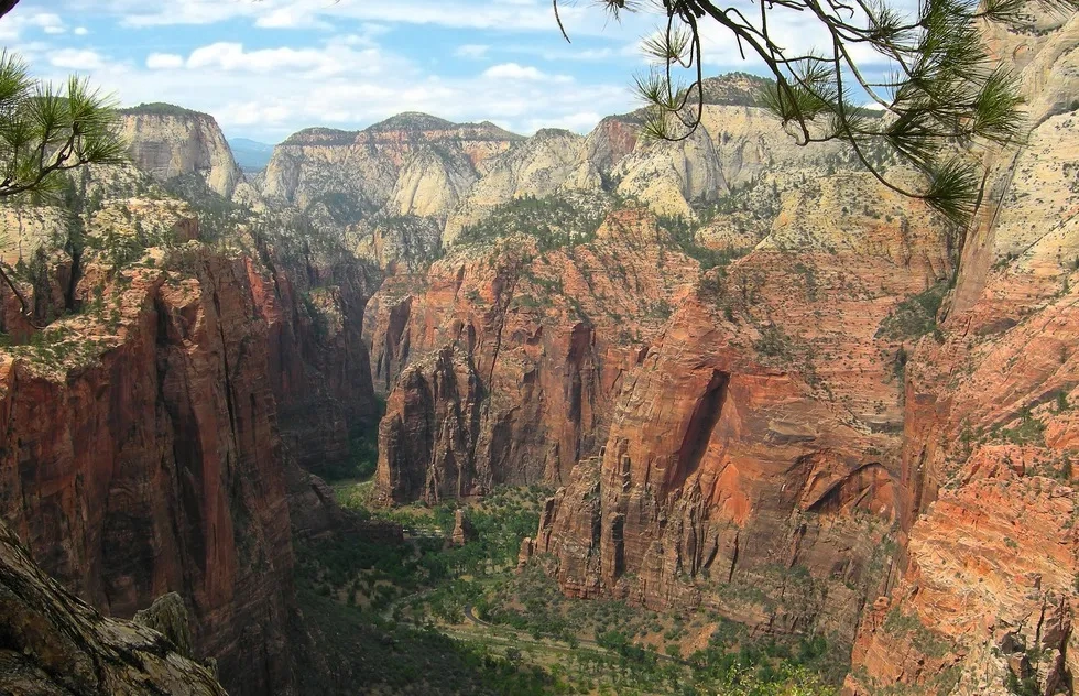 Angels Landing at Zion National Park in Utah