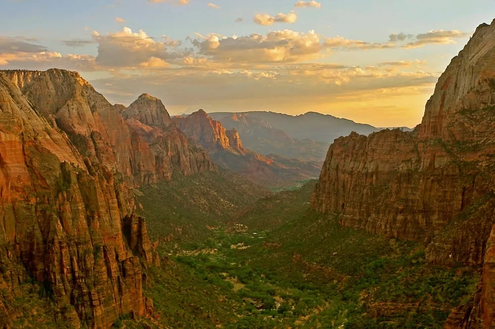 View of Zion Canyon from Angel's Landing