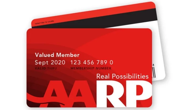 AARP dummy membership card