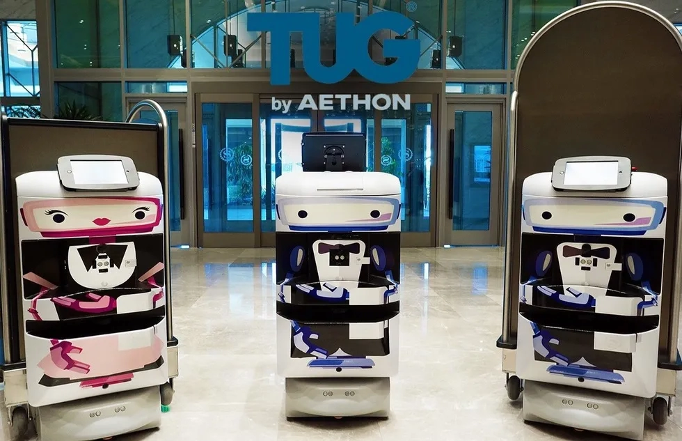 Aethon hotel robots
