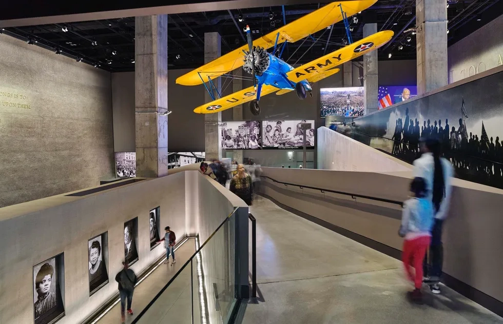 Interior, National Museum of African American History & Culture