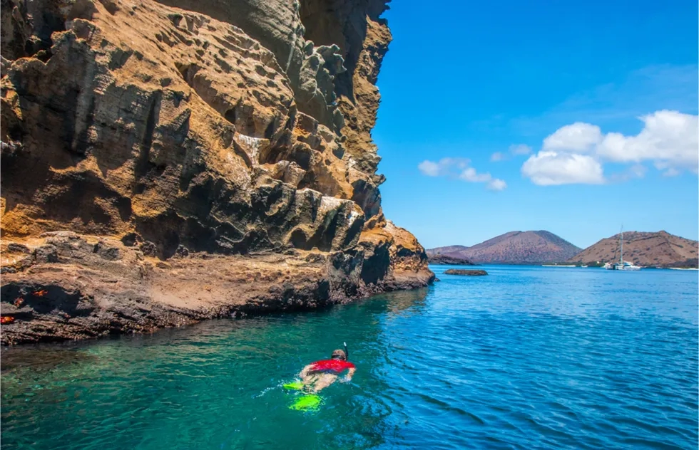 Galapagos Islands snorkeling, Bartolome Island