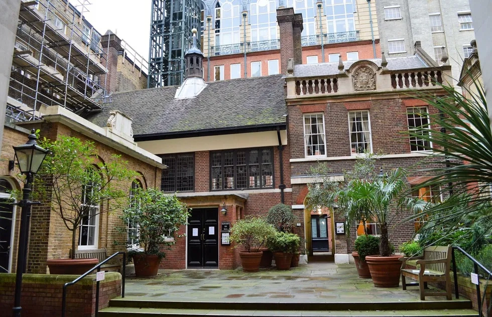 Bernard's Inn Hall exterior, London