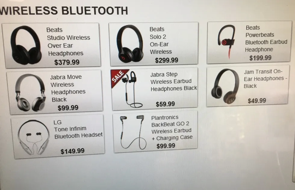 Best Buy airport kiosk pricing guarantee
