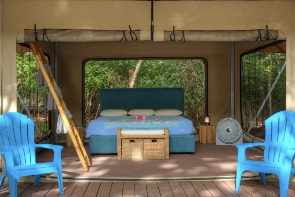 Eco-tent, Cinnamon Bay, St John, US Virgin Islands