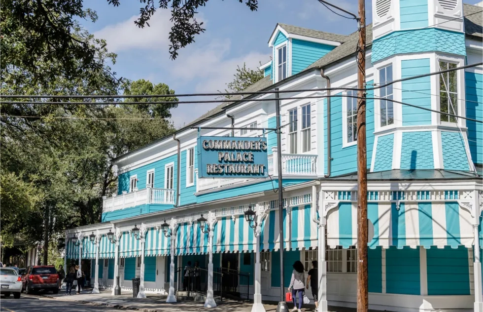 Commanders Palace exterior, New Orleans