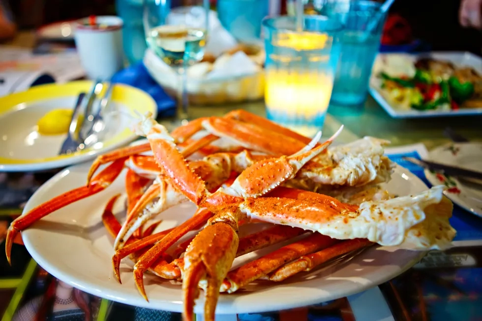 Crab legs, Miami, Florida