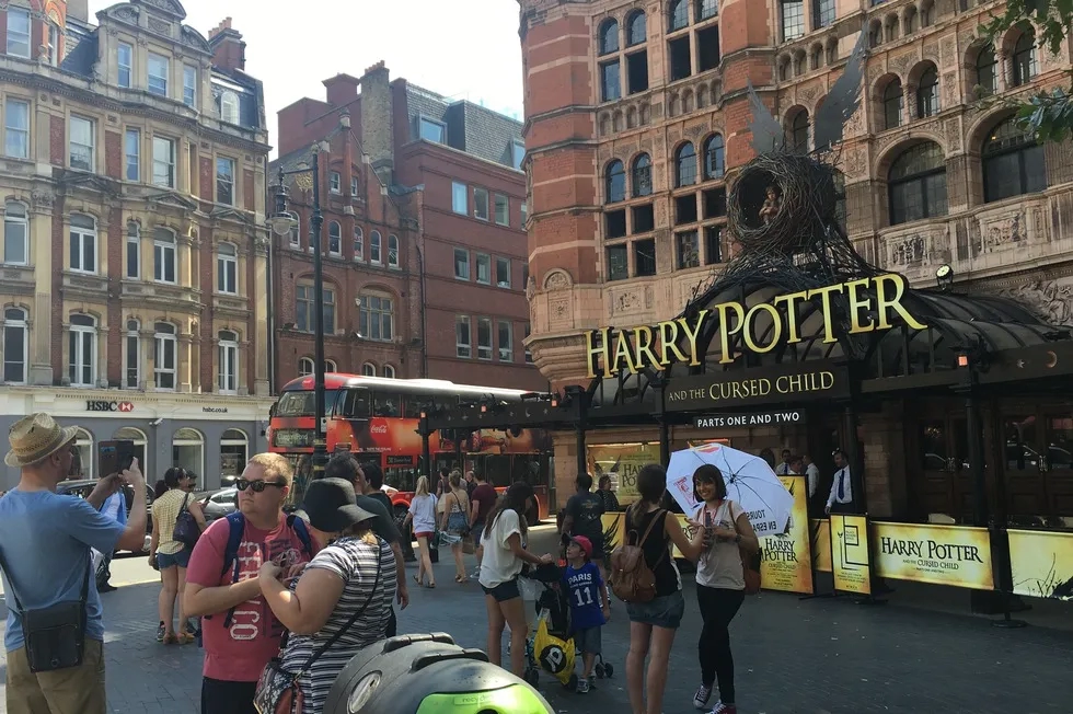 Harry Potter and the Cursed Child at the Palace Theatre, London