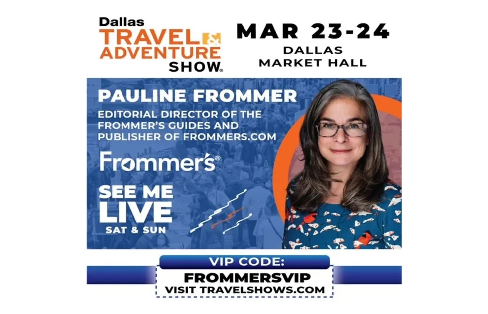 Come Talk Travel with Pauline Frommer at a Travel and Adventure Show Near You