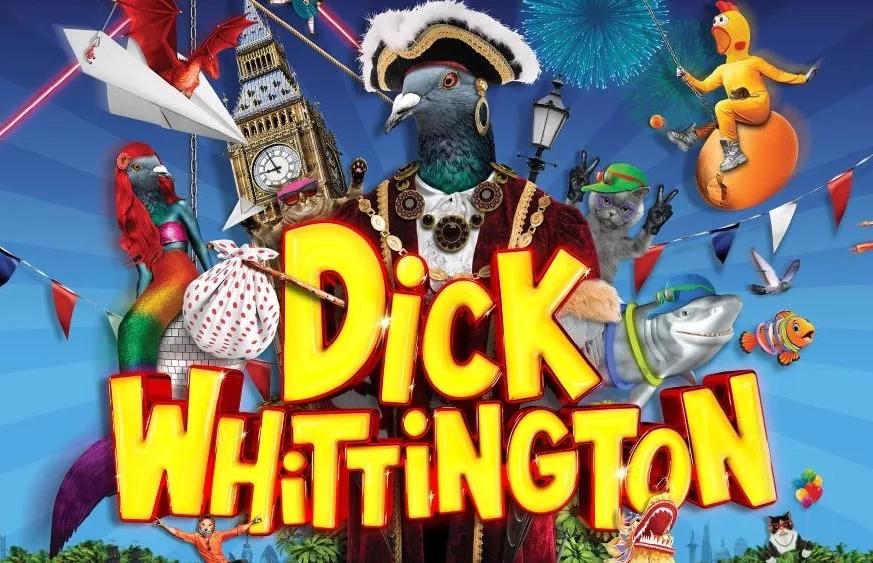 Dick Whittington poster, National Theatre, London, 2020