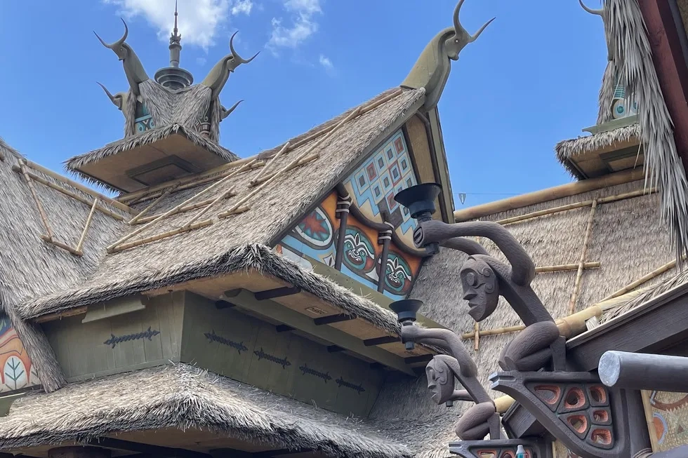 Exterior of Walt Disney's Enchanted Tiki Room, Magic Kingdom, Walt Disney World