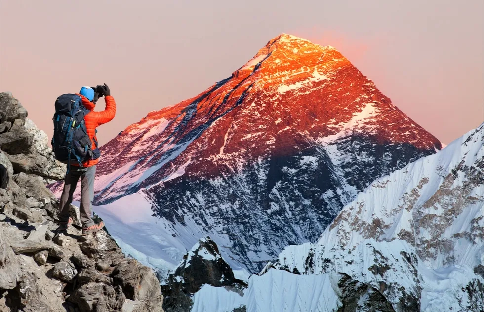 Everest sunset