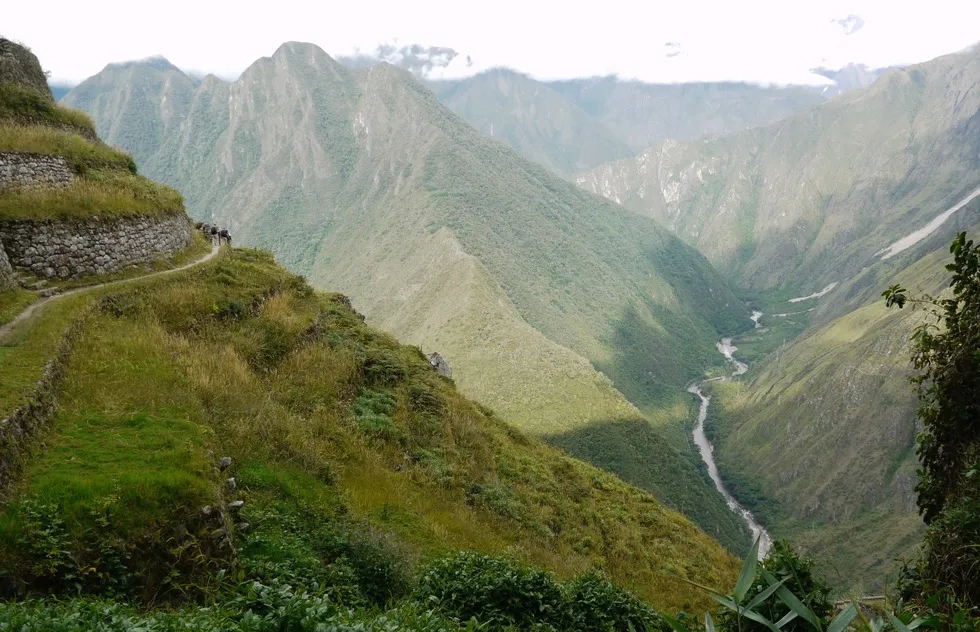 Valley on Inca Trail, Peru