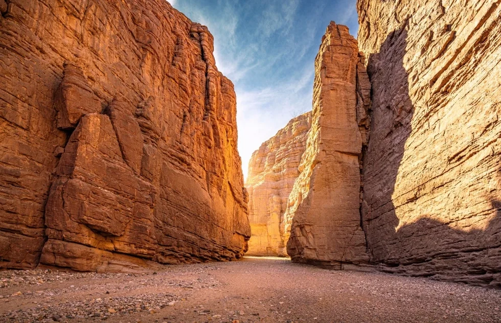 Ladder Canyon trail, Mecca Hills, California