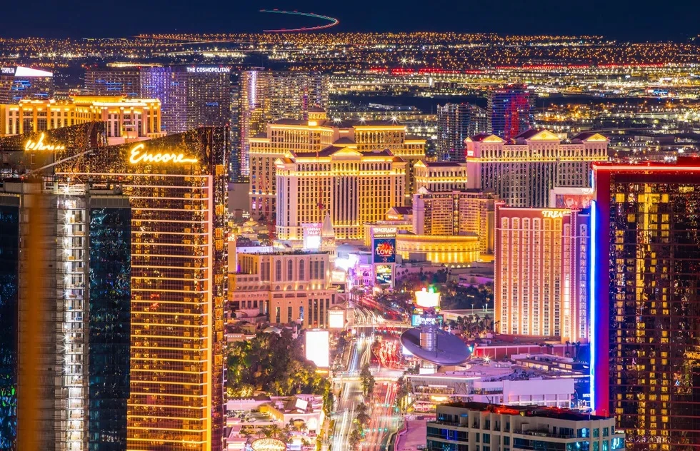 Las Vegas Strip at night