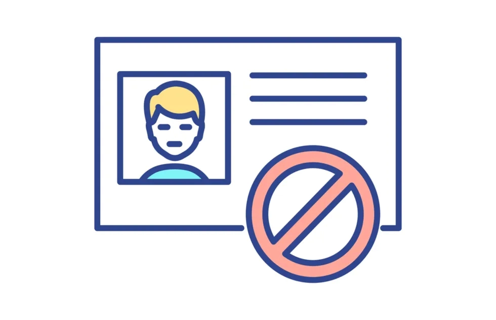 paperwork / ID fraud illustration