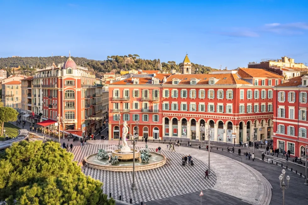 place Massena, Nice, French Riviera, France