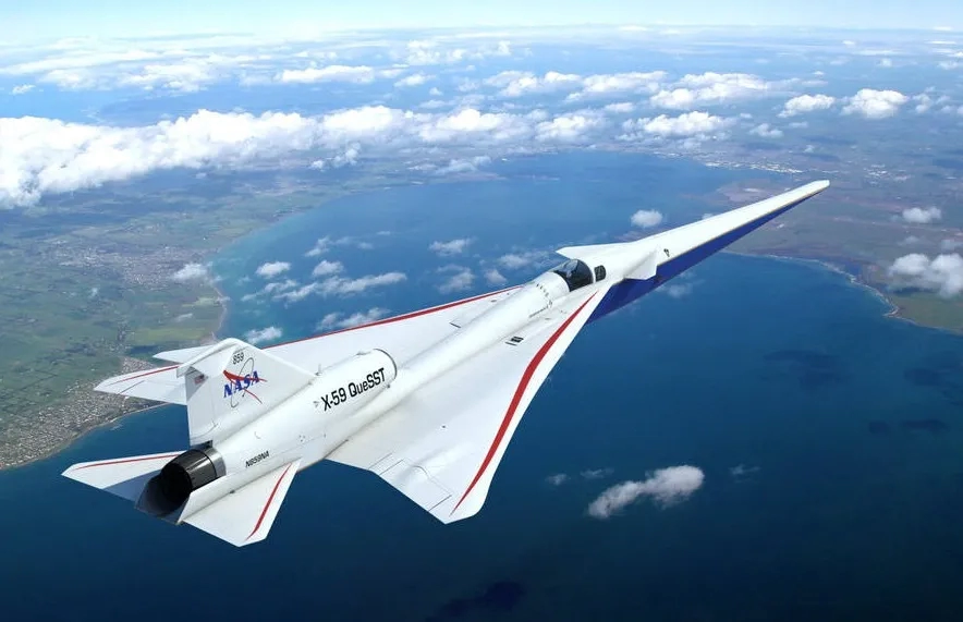 X-59 Quiet SuperSonic Technology aircraft (QueSST)